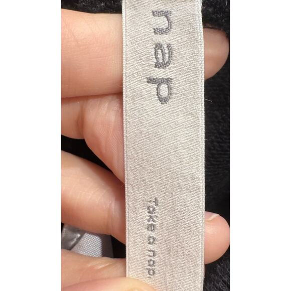 NAP Loungewear Black Crop Jogger Women’s Balloon Leg Pocket Pull On READ - Picture 7 of 9